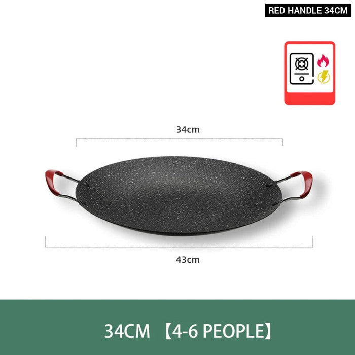 Korean Non Stick Grill Pan For Outdoor Bbq