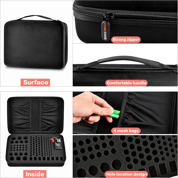 140 Battery Organizer Tester Carrying Case