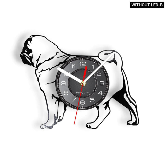 British Bulldog Vinyl Record Wall Clock