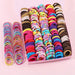 250 300pcs Girls Hair Bands Set Colourful Nylon Elastic