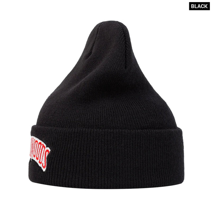 Embroidered Beanie / Hat For Warm Autumn / Winter Style