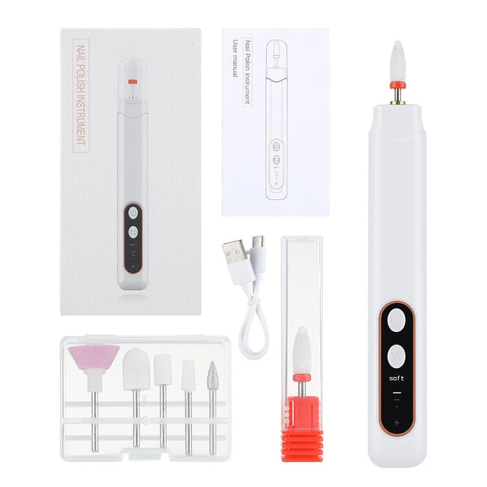 5 In 1 Mini Electric Nail Drill Kit For Manicure