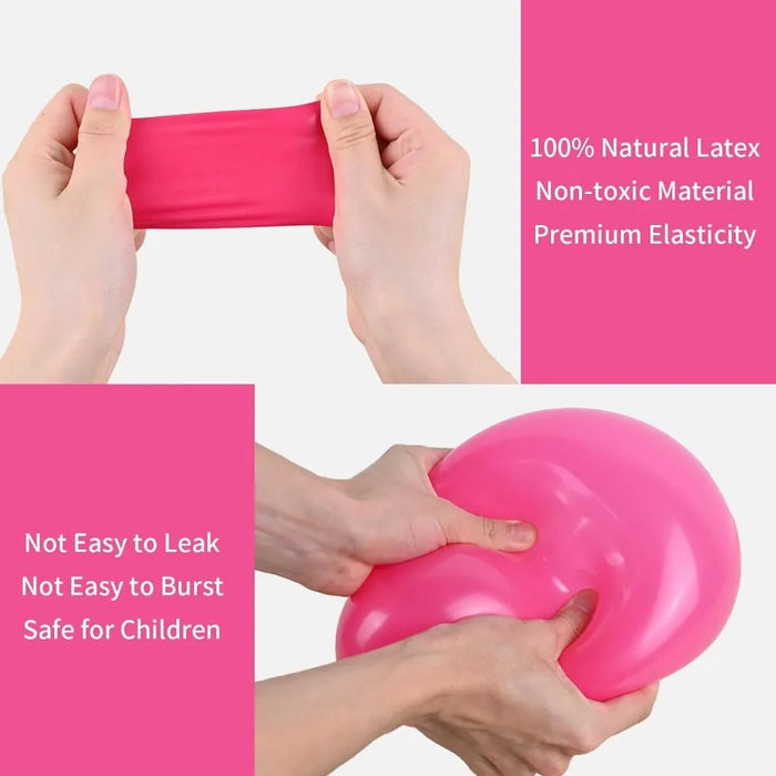 116Pcs Tropical Hawaiian Themed Balloon Garland Kit - Pink Blue And Rose Red Themed Birthday Party Summer Party Decor