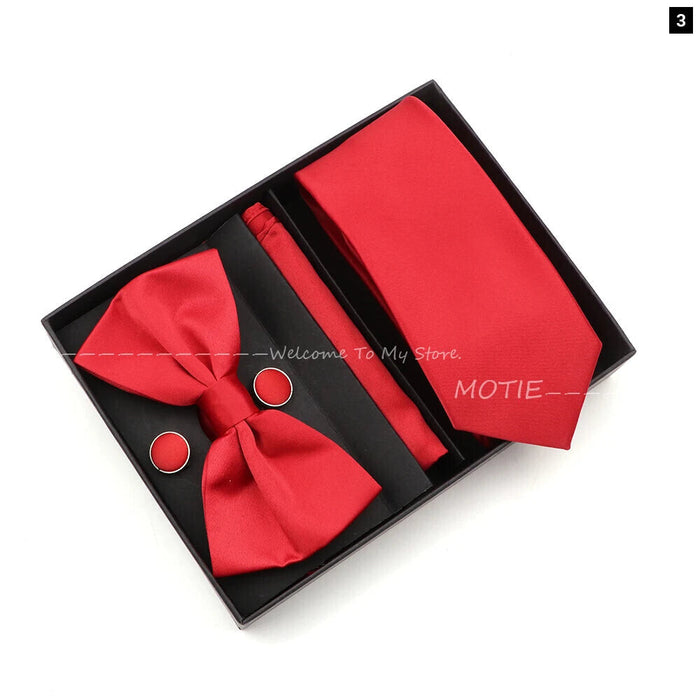 Mens Tie Set For Weddings And Parties