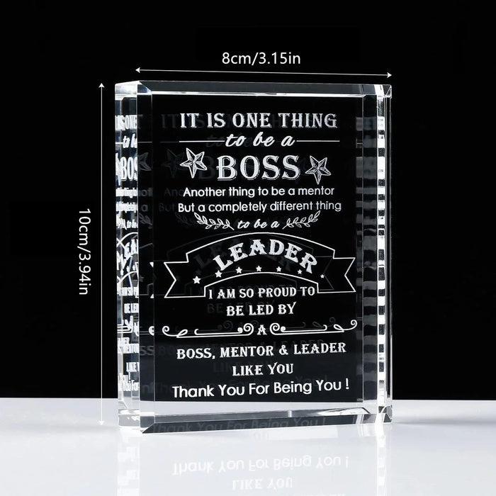 Boss & Lady Farewell Gift Office Decor For Retirement Christmas Birthday