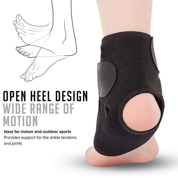 1pc Ankle Wrap Brace Foot Compression Sleeve For Joint Pain