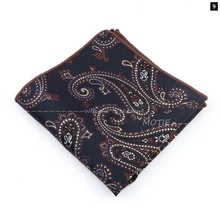 Paisley Pocket Square For Men Weddings Daily Wear And Gifts