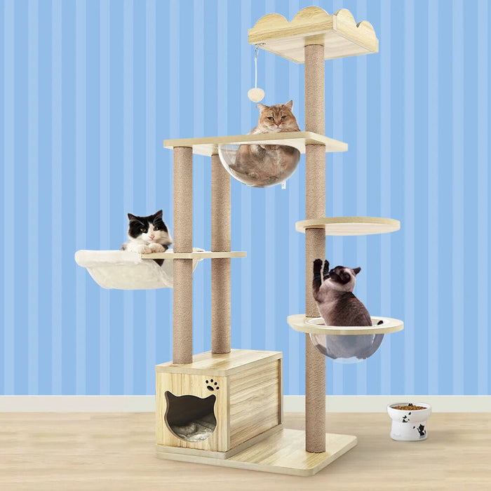 Cat Tree Scratching Post Tower Condo Furniture