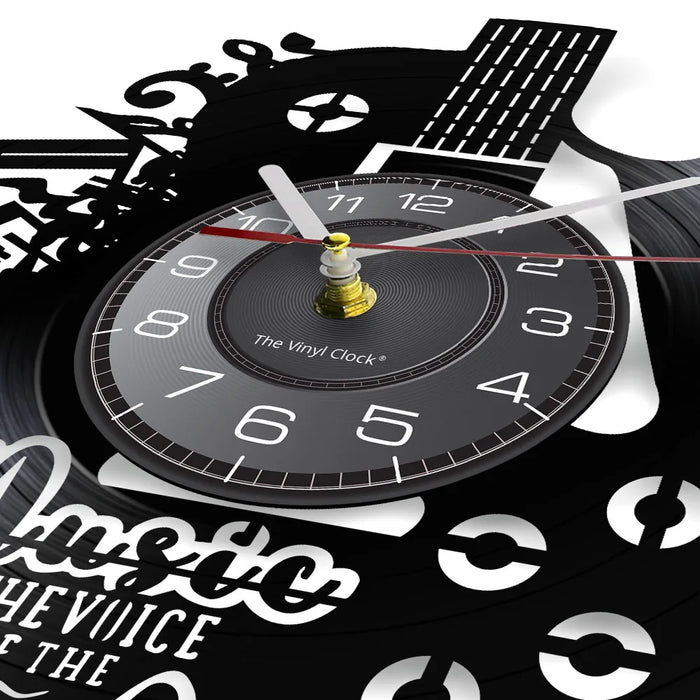 Musical Quote Wall Clock