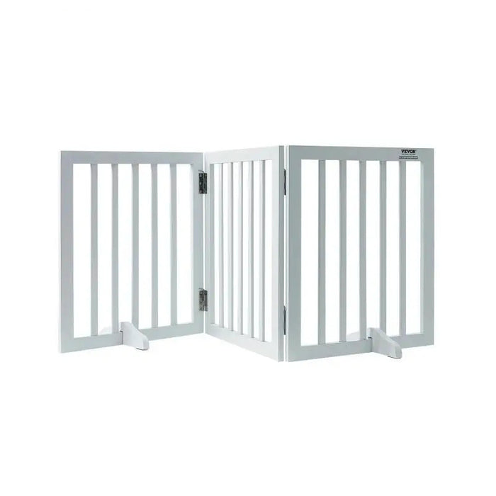 Foldable Free Standing Narrow Passage Pet Gate For Dogs