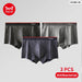 3 Piece Antibacterial Mens Boxers