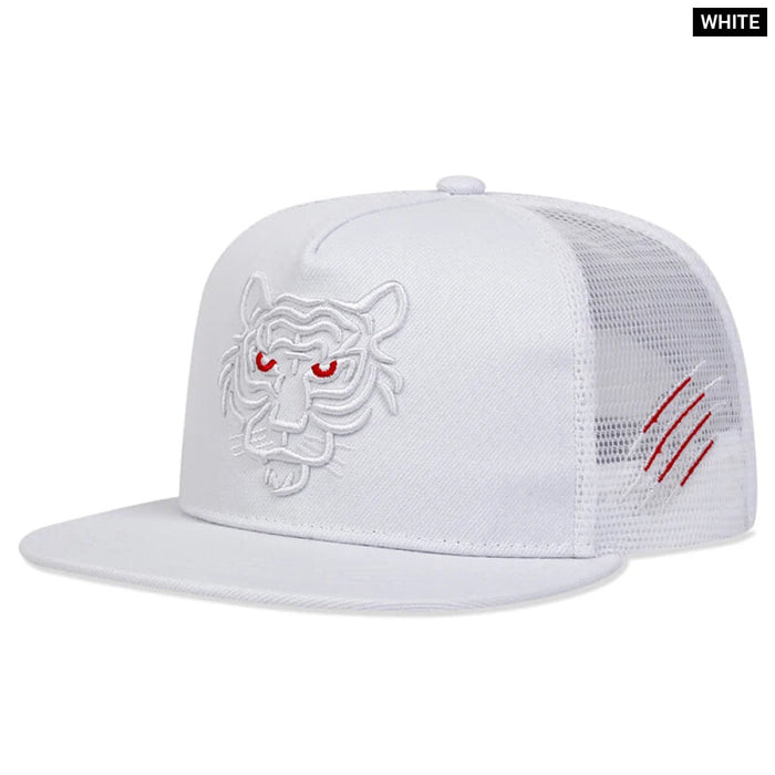 Adjustable Tiger Embroidered Baseball Cap / Hat