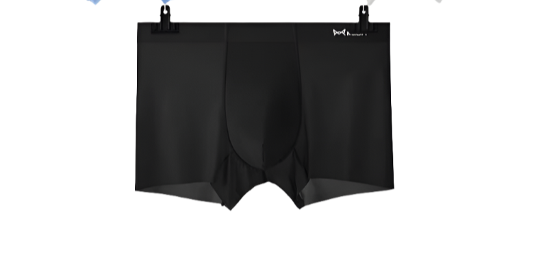 3 Piece Ultra Thin Ice Silk Mens Boxer Shorts