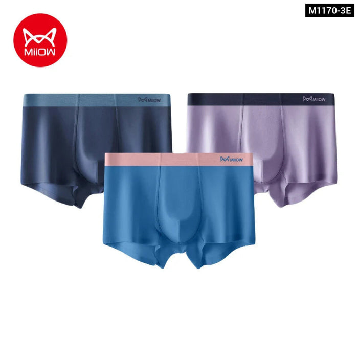 Pack Of 3 Modal Mens Boxer Briefs