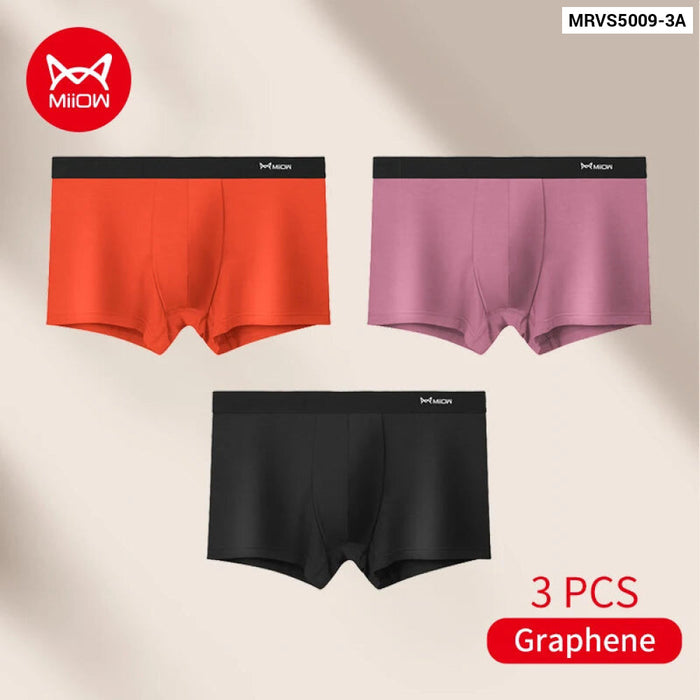 Pack Of 3 Modal Mens Boxers With Graphene Antibacterial