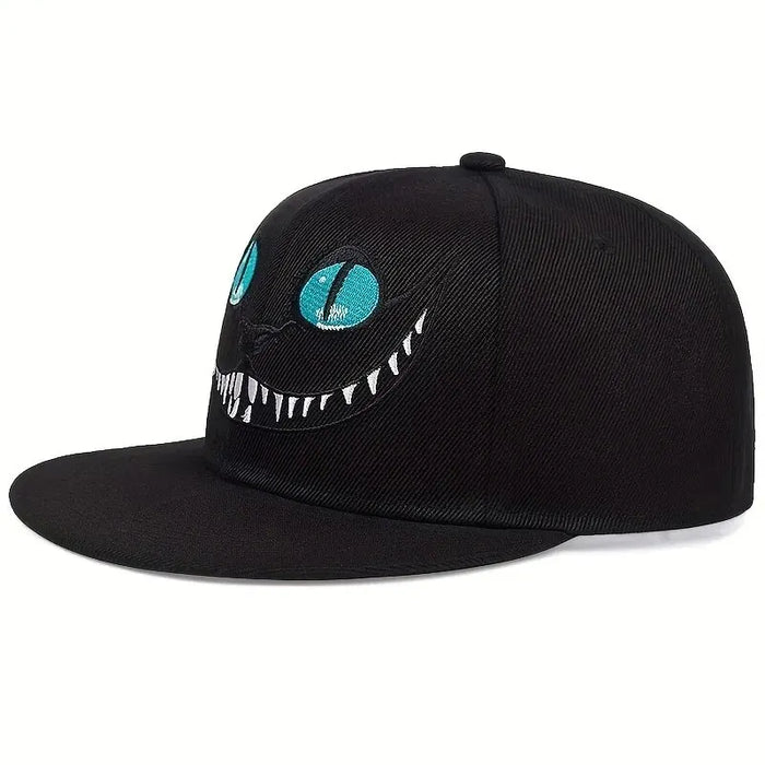 Cartoon Cat Embroidered Baseball Cap / Hat