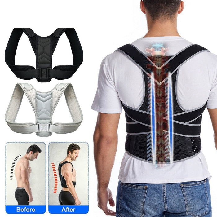 Adjustable Fully Back Shoulder Posture Corrector Belt