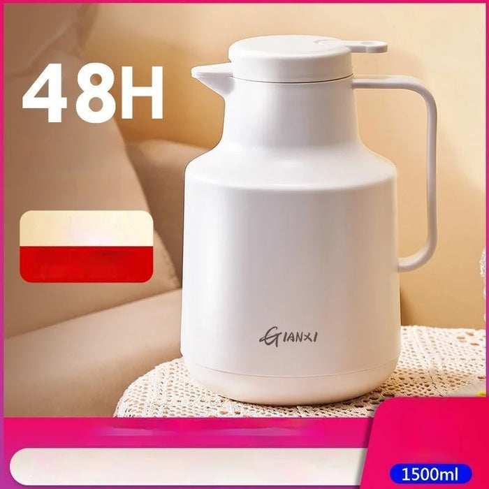 1.5L Glass Teapot With Vacuum Insulation