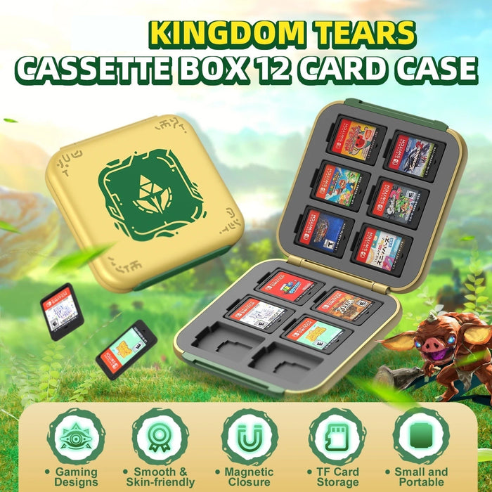 Golden-Green Games Protective Case Cover Accessories Compatible Nintendo Switch