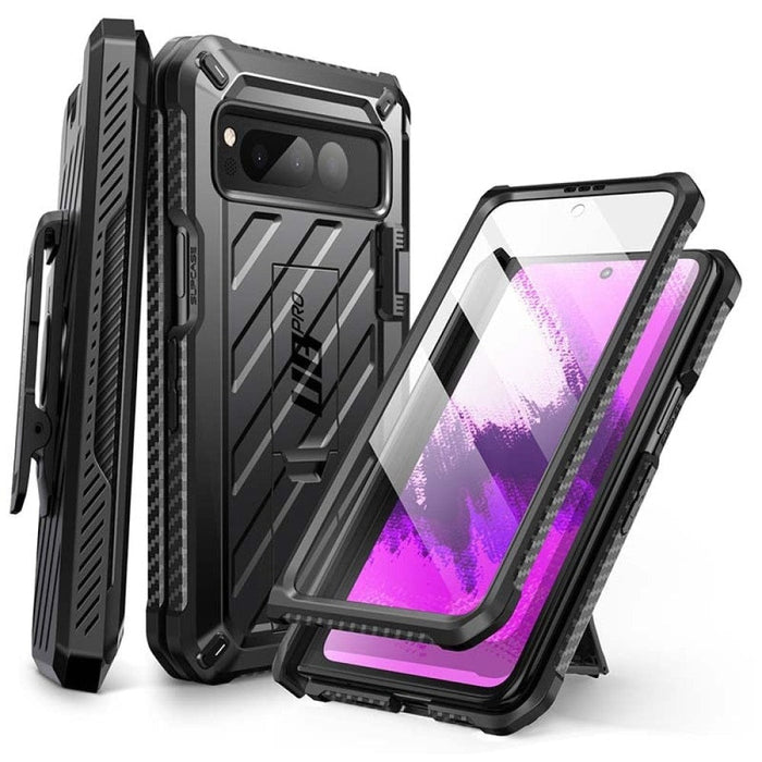 UB Pro Full-Body Dual Layer Rugged Case With Built-in Screen Protector & Kickstand For Google Pixel