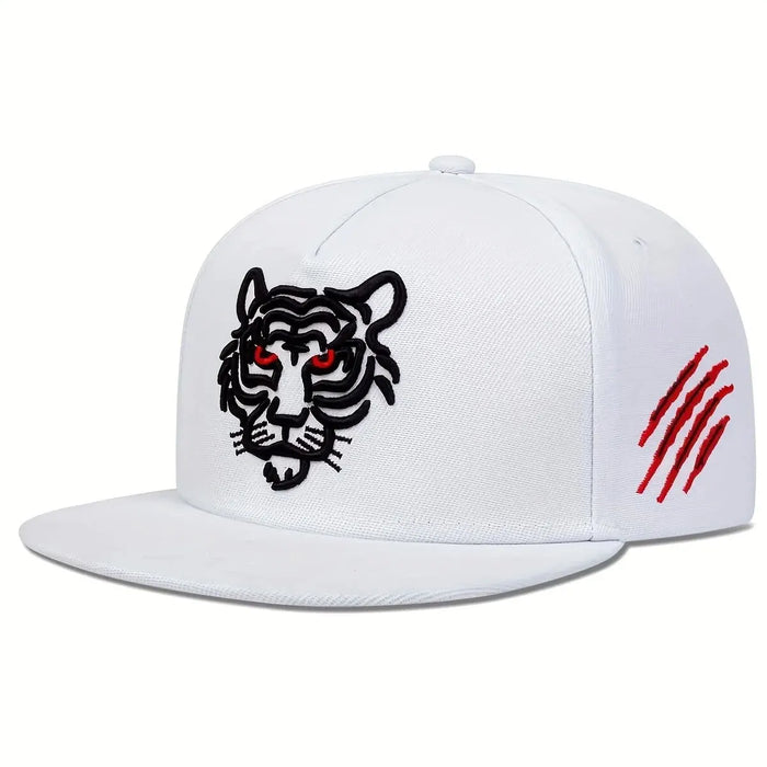 Adjustable Tiger Embroidered Baseball Cap / Hat