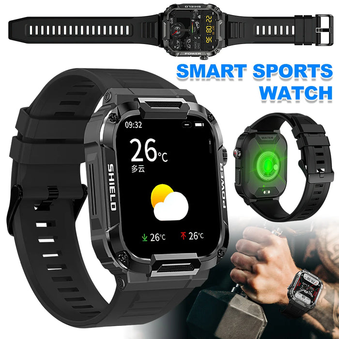 1.85 Inch Bluetooth Sports Smartwatch Ip68 Waterproof