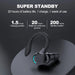 Wireless Earphones Bluetooth 5.2 Single In Ear Headset