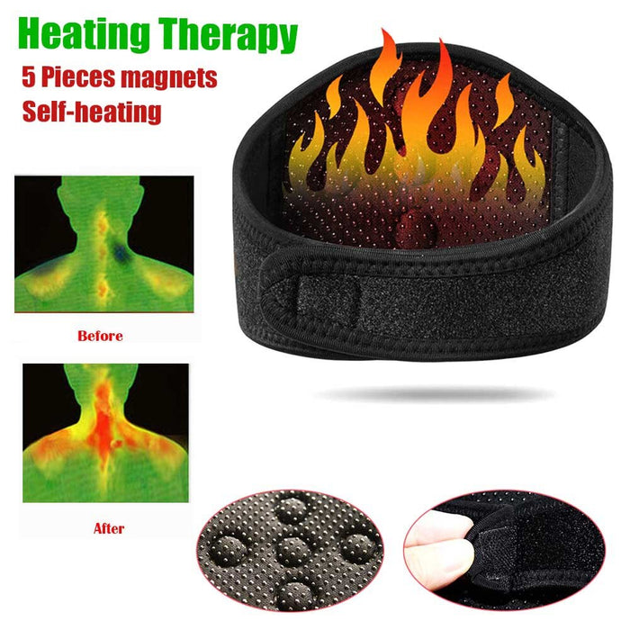 1pcs Tourmaline Magnetic Therapy Heating Belt Massager Band