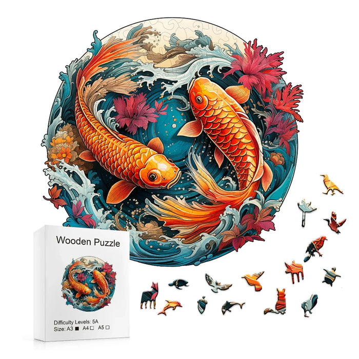 Interactive Fish Puzzle For Kids