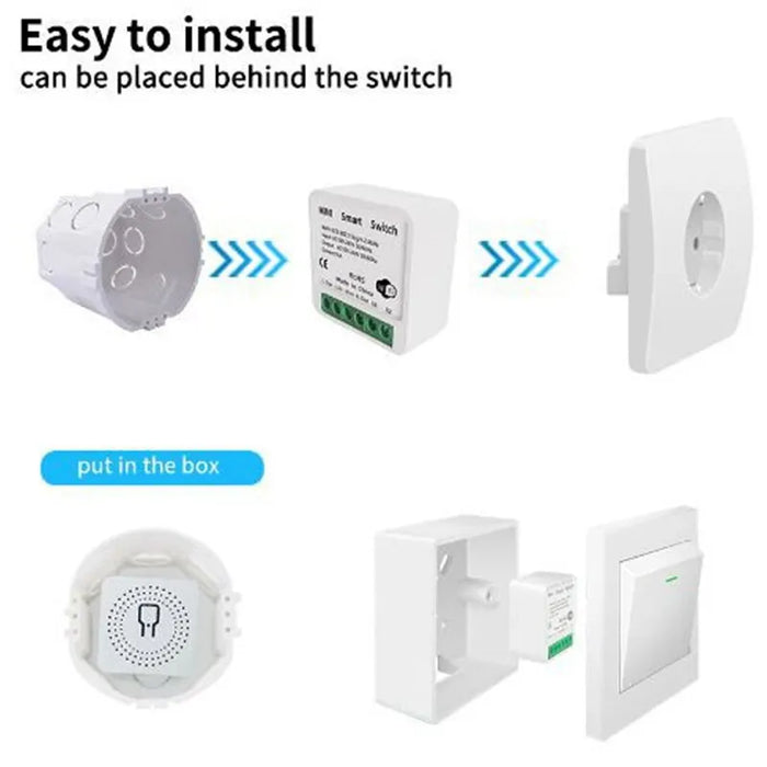 Smart Wifi Switch 2 Way Control Alexa Google Home Cozylife App