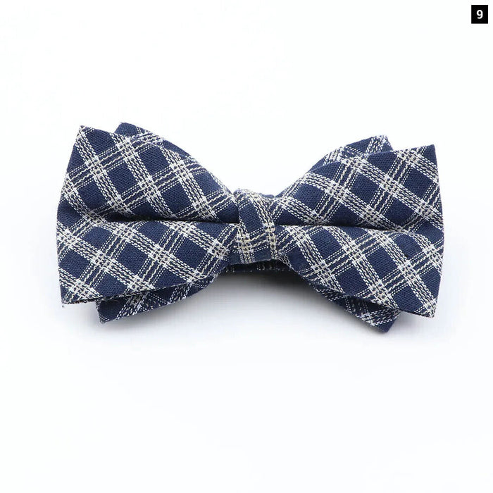 Cotton Bowtie For Men Weddings And Parties