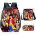 One Piece Luffy Schoolbag Set