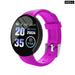 Men Women Heart Rate Blood Pressure Fitness Tracker Sport