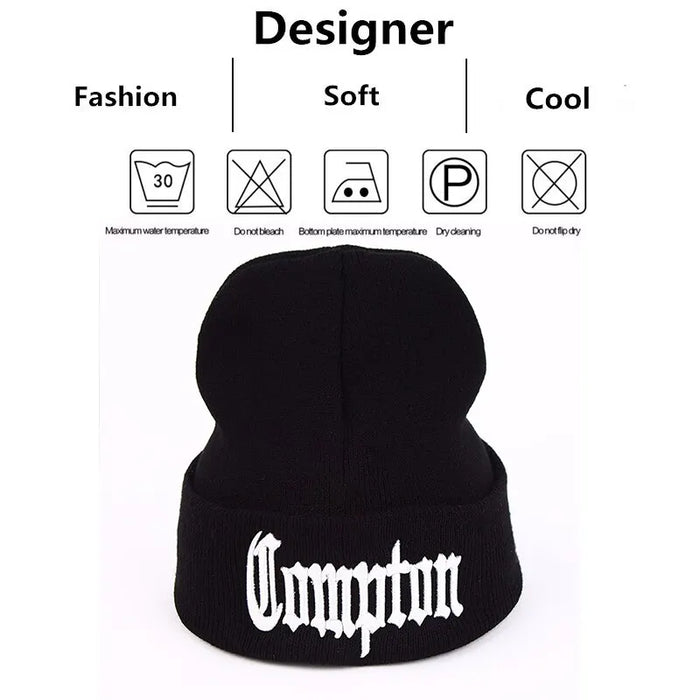 Embroidered Beanie / Hat For Fall / Winter