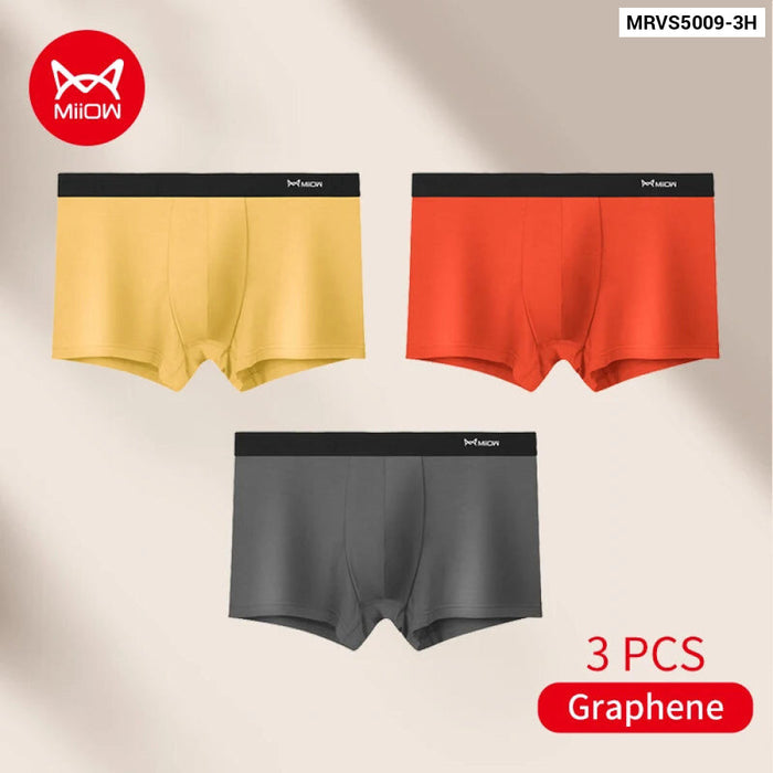 Pack Of 3 Modal Mens Boxers With Graphene Antibacterial