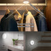 Motion Sensor Led Night Light Usb Rechargeable Human