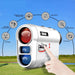 Usb Rechargeable Laser Rangefinder For Golf And Hunting