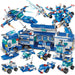 700 Pieces Police Car Building Blocks