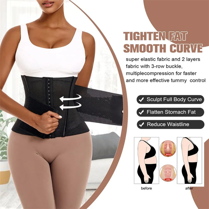 Breathable Mesh Slimming Corset For Women