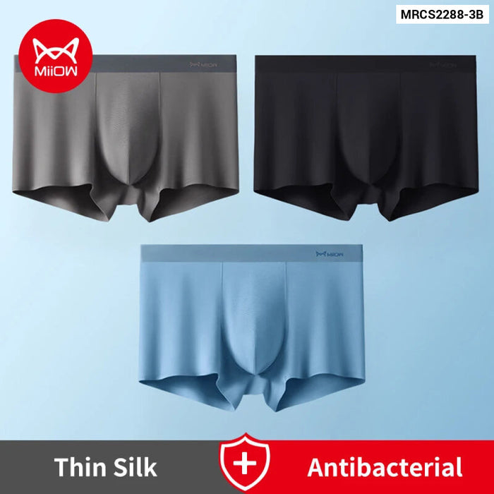 Pack Of 3 Antibacterial Modal Boxers For Men