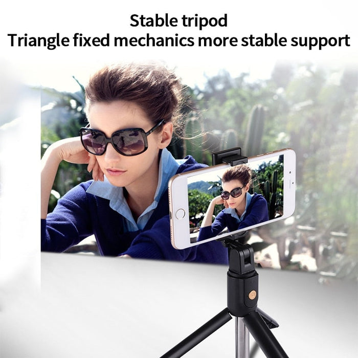 Selfie StickDegree Photo Holder Lengthened Tripod Live Broadcast Support All Mobile Phones Bluetooth Remote Control TikTok Shoo