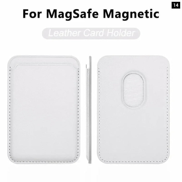 Premium Magnetic Leather Wallet Case For Iphone