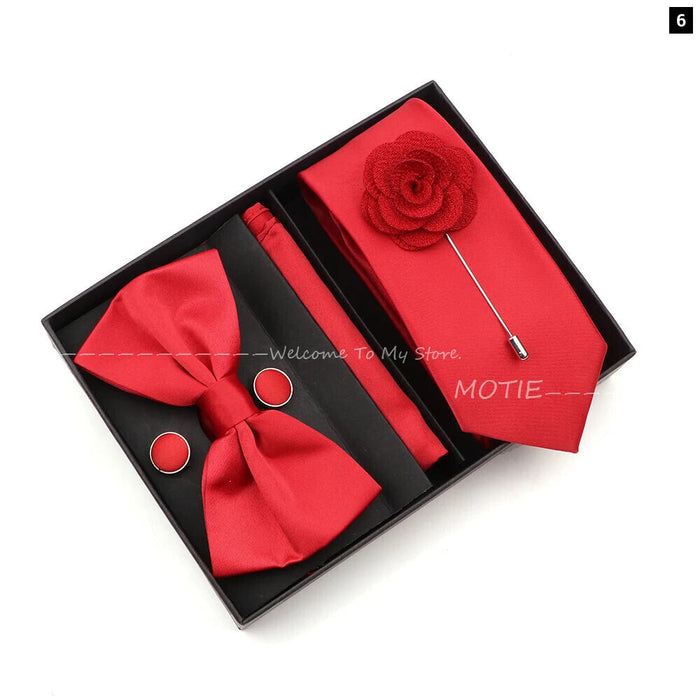 Premium Business Tie Set For Parties And Weddings