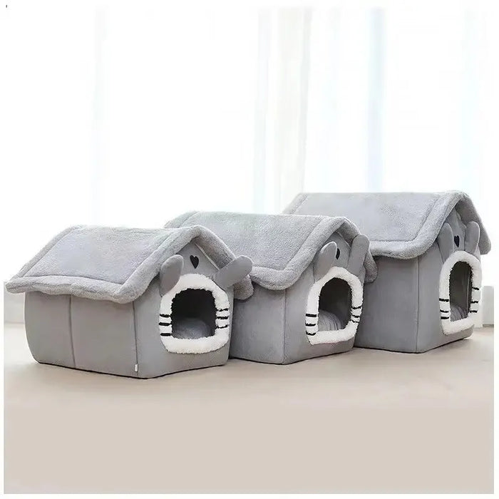 Pet Tent House With Removable Cushion For Small To Large Pets