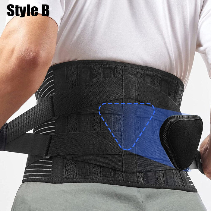 Breathable Adjustable Knitted Lumbar Support Belt For Men Women Herniated Disc Sciatica