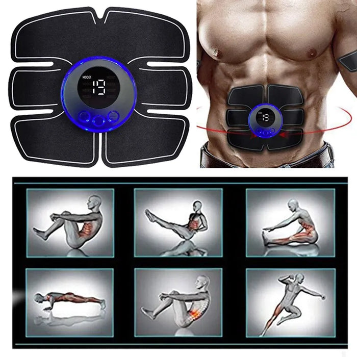 Wireless USB Rechargable Muscle Stimulator Fitness Abdominal Training