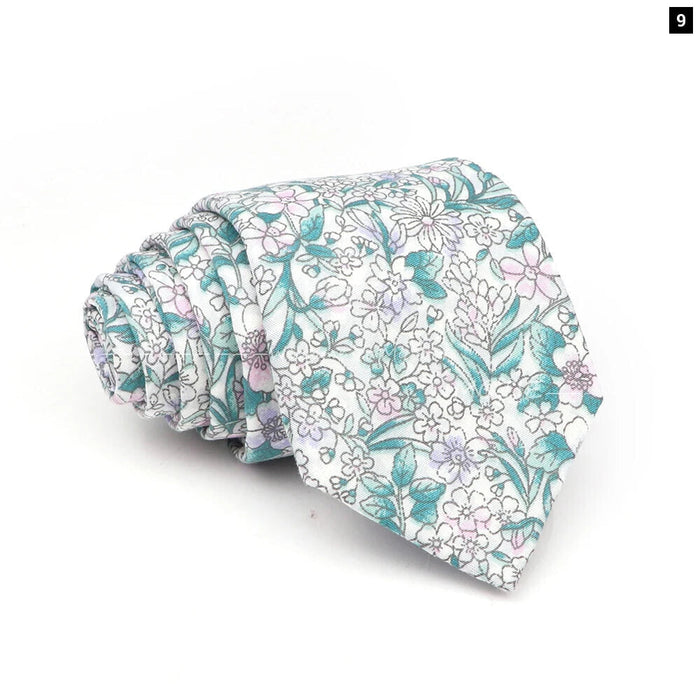 Stunning 42 Colour Floral Tie For Weddings Business And Daily Wear