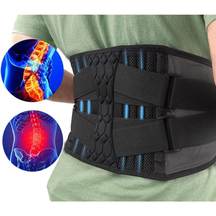 Adjustable Breathable Lightweight Back Belts for Lower Back Pain Relief Herniated Disc