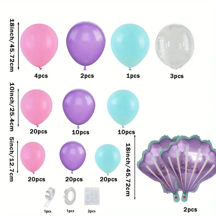 116Pcs Balloon Garland Arch Kit Suitable For Weddings Birthdays Anniversaries Graduations Holidays Themed Events Decoration