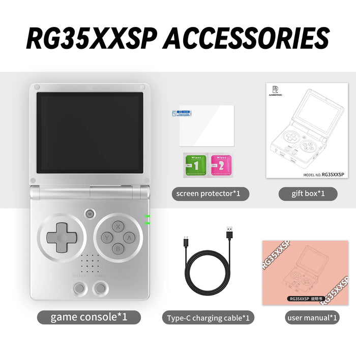 Portable Retro Handheld Game Console 3.5 Ips Screen 64 Bit Linux Hdmi 64g 5k Games